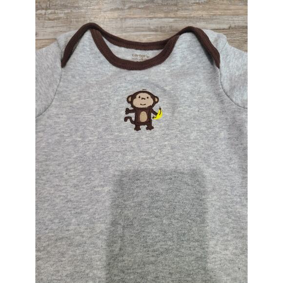 Carter's 12 months boys gray one piece - Picture 2 of 6
